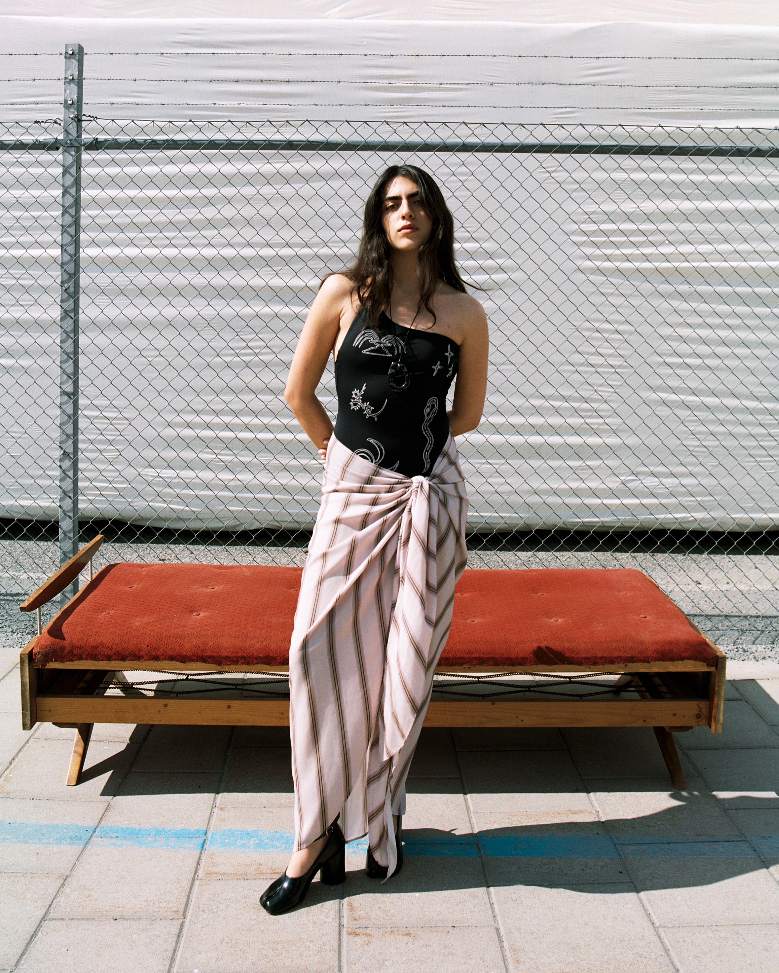 Ecru Jaffa Waffle Shirt | OAS